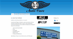 Desktop Screenshot of a-1autocare.com